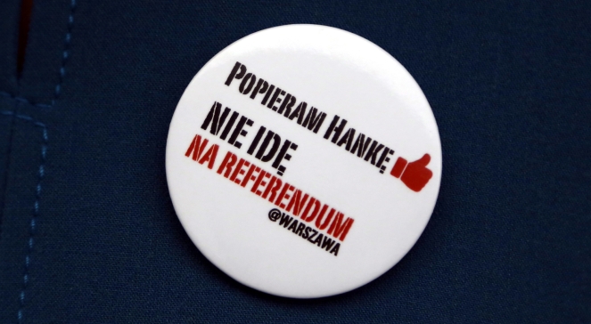 Referendum w Warszawie. Platforma broni &quot;Hanki&quot;