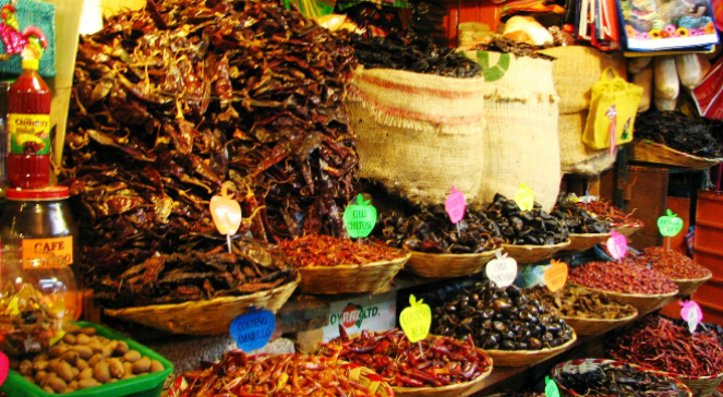 Papryczka chili na bazarze