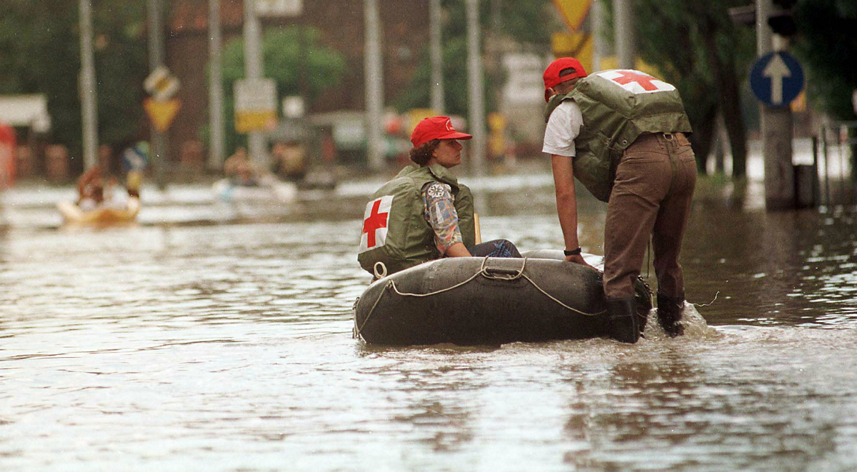 Wielka Woda we Wrocławiu. Miasto zalane przez Powódź Tysiąclecia w 1997 roku