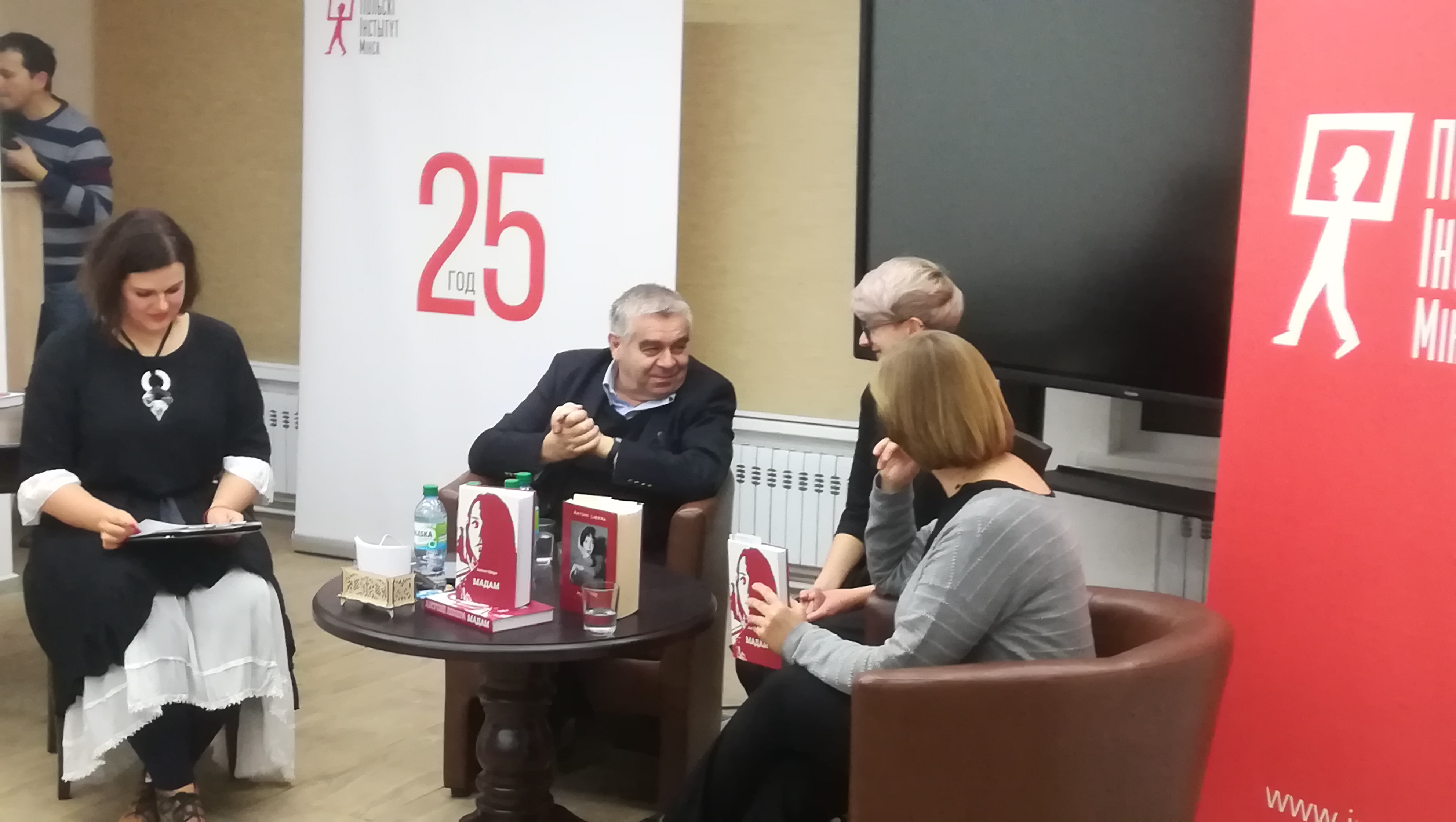 Prezentacja białoruskiego tłumaczenia powieści "Madame"