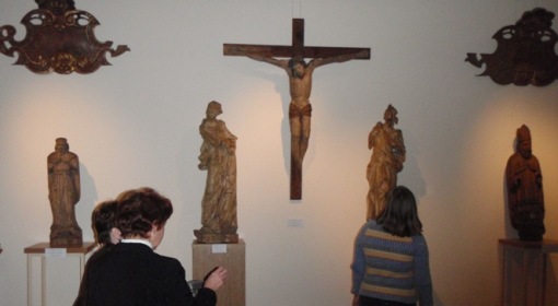 Wystawa rzeźby kościelnej w Mińsku