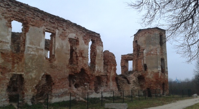Białoruś: zamek w Holszanach 