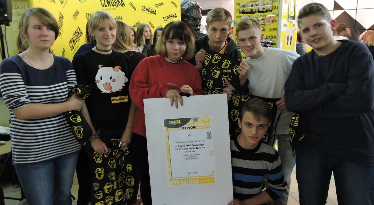 Turniej szkolny z Czwórką w Lublinie