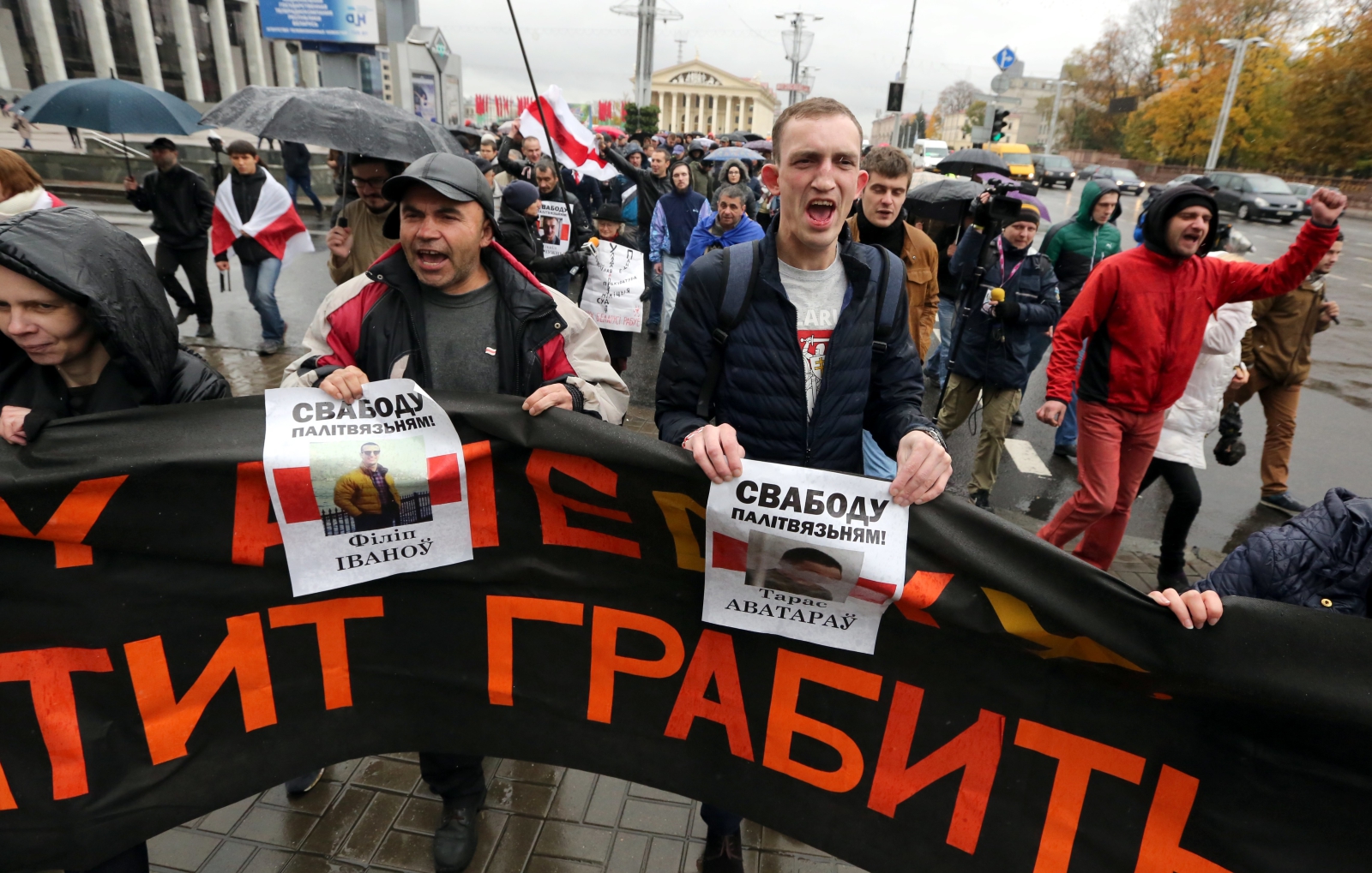 Marsz oburzonych Białorusinów 2.0 przeciw polityce władz
