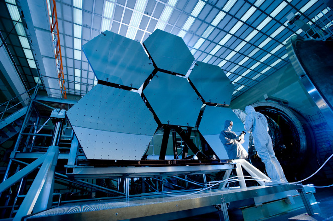 Zwierciadła Teleskopu Jamesa Webba