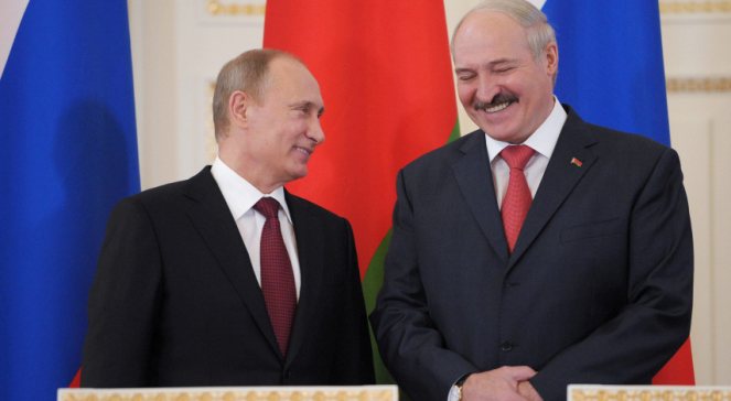 Łukaszenka z wizytą u Putina